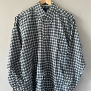 Stylish Green Plaid Men's Shirt
